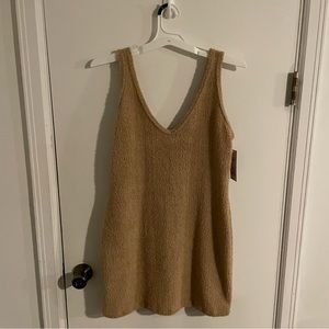 New Mini Teddy Vneck Dress